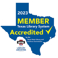 Jarrell Community Library and Resource Centre is TSLAC Accredited.